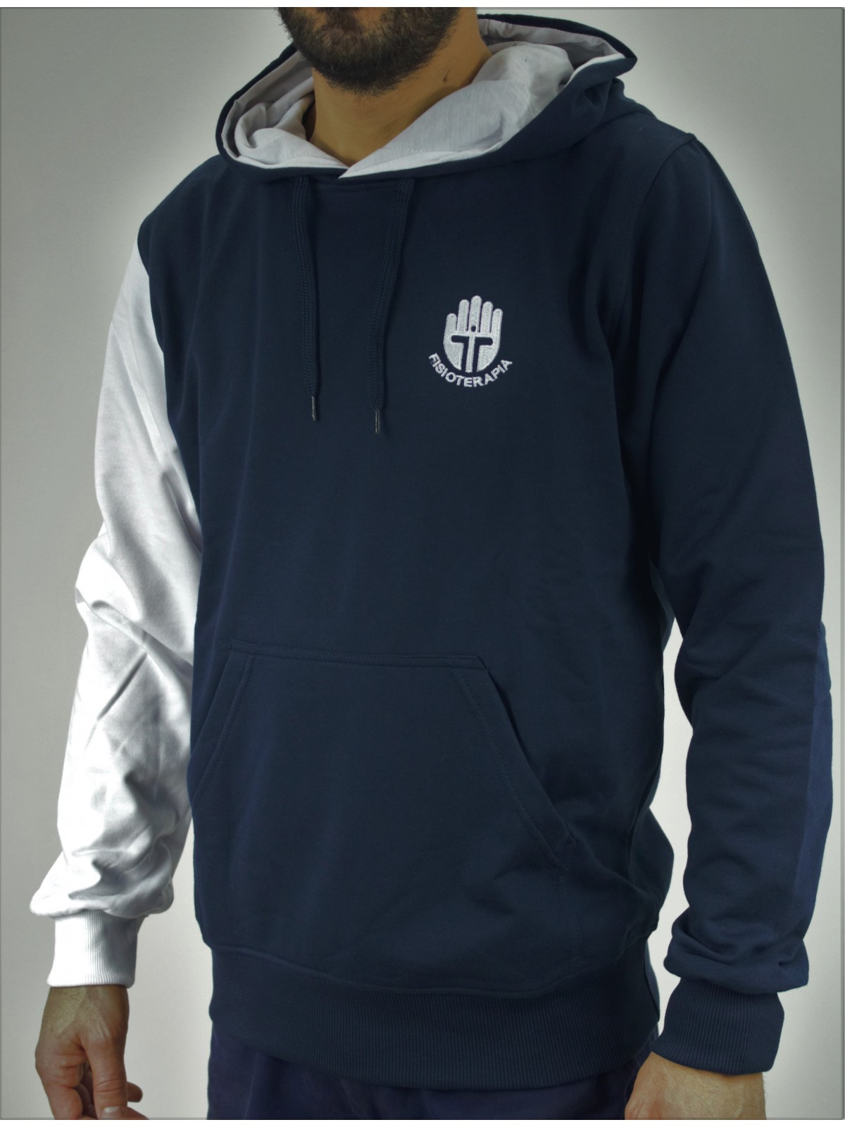 CAMISOLA CAPUCHO UNISEXO MARINHO