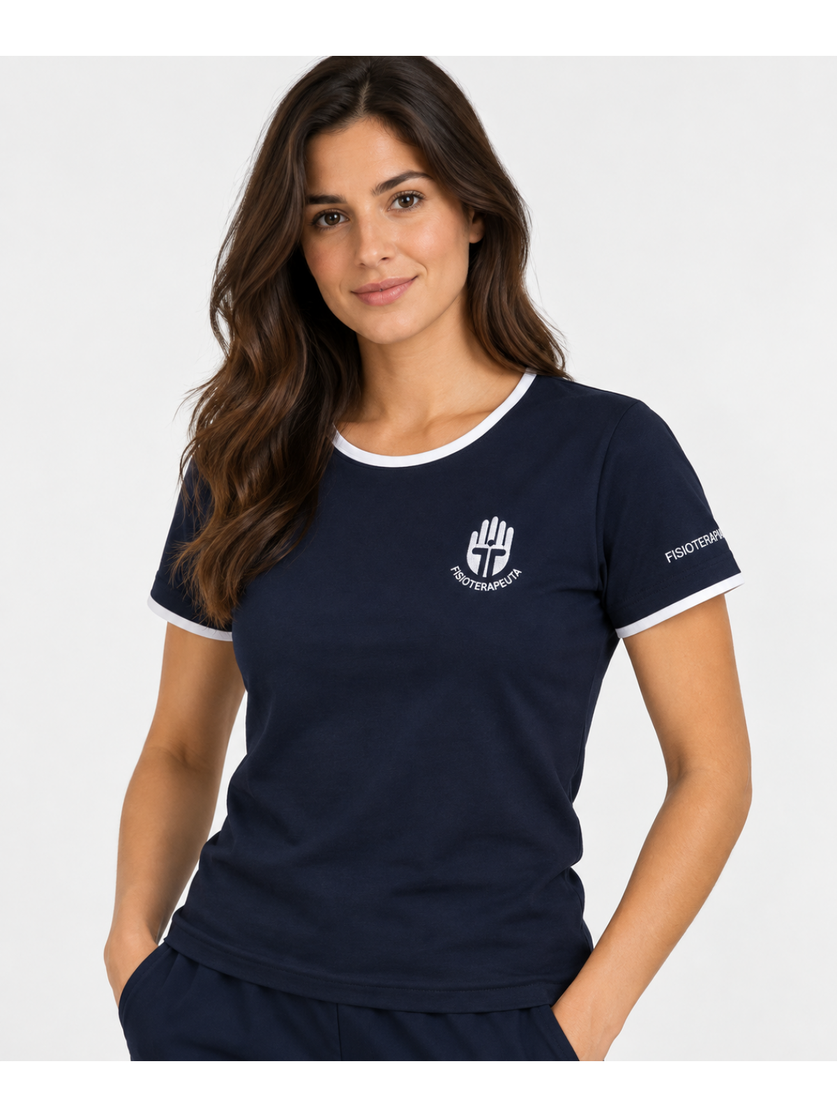 T´SHIRT CONFORT AZUL