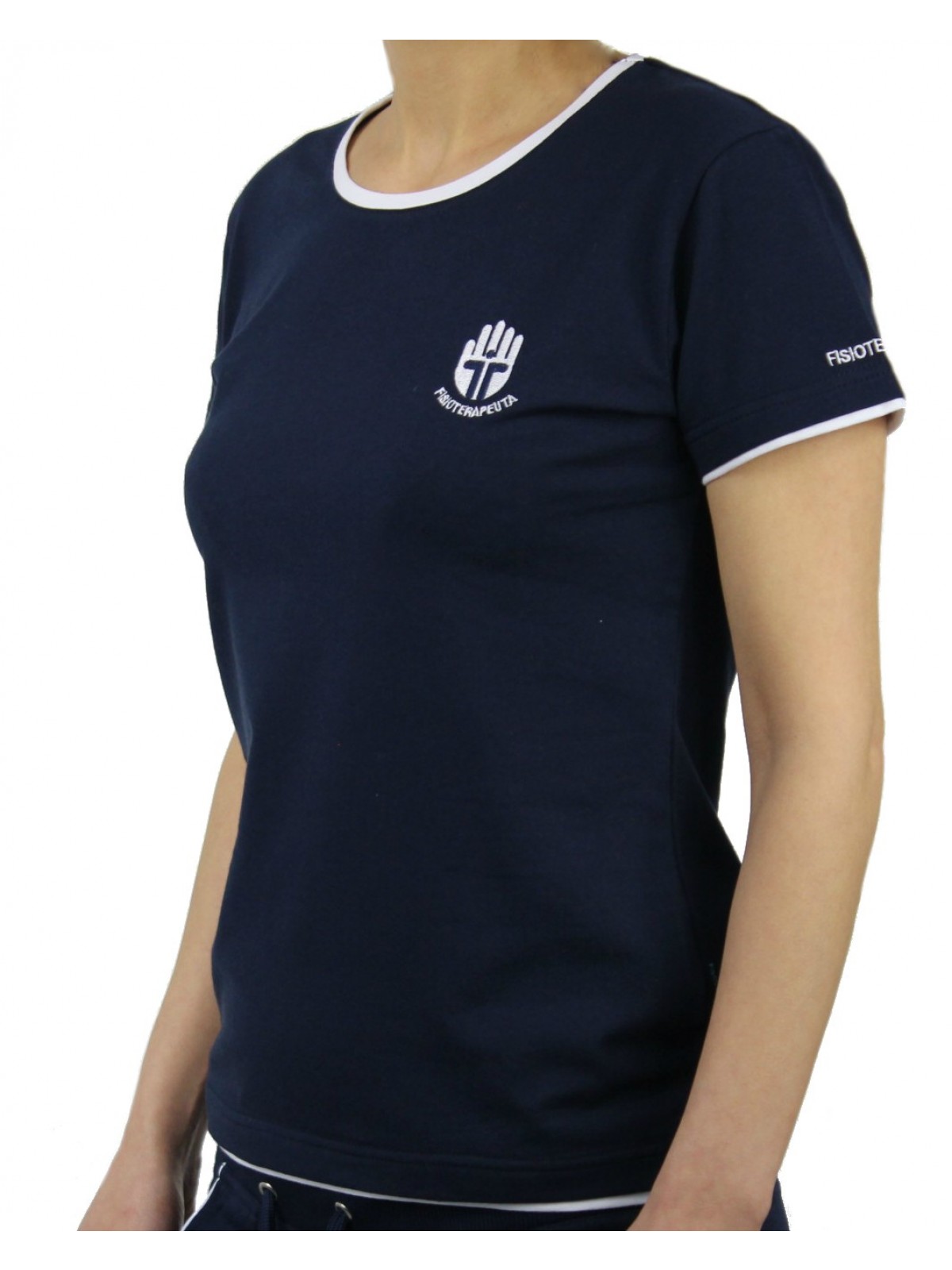 T´SHIRT CONFORT AZUL SENHORA