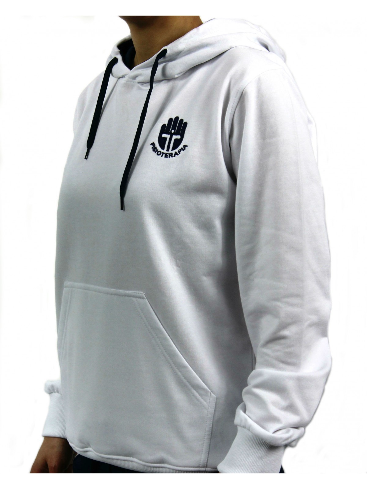 CAMISOLA CAPUCHO UNISEXO BRANCA